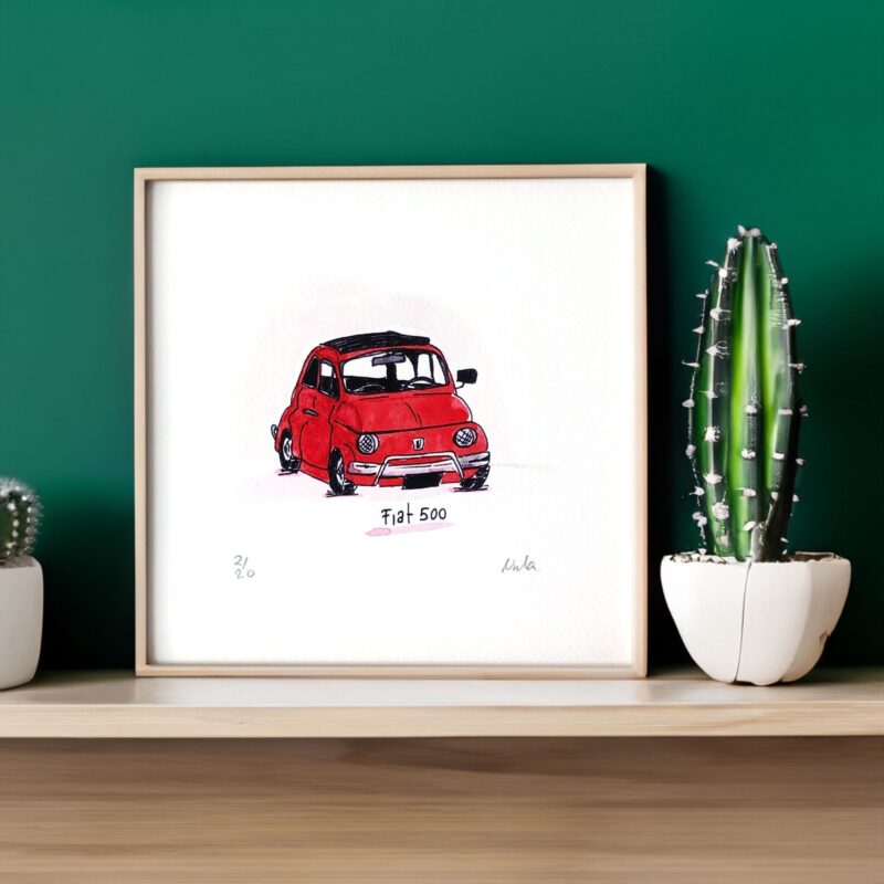 Fiat 500 Rouge