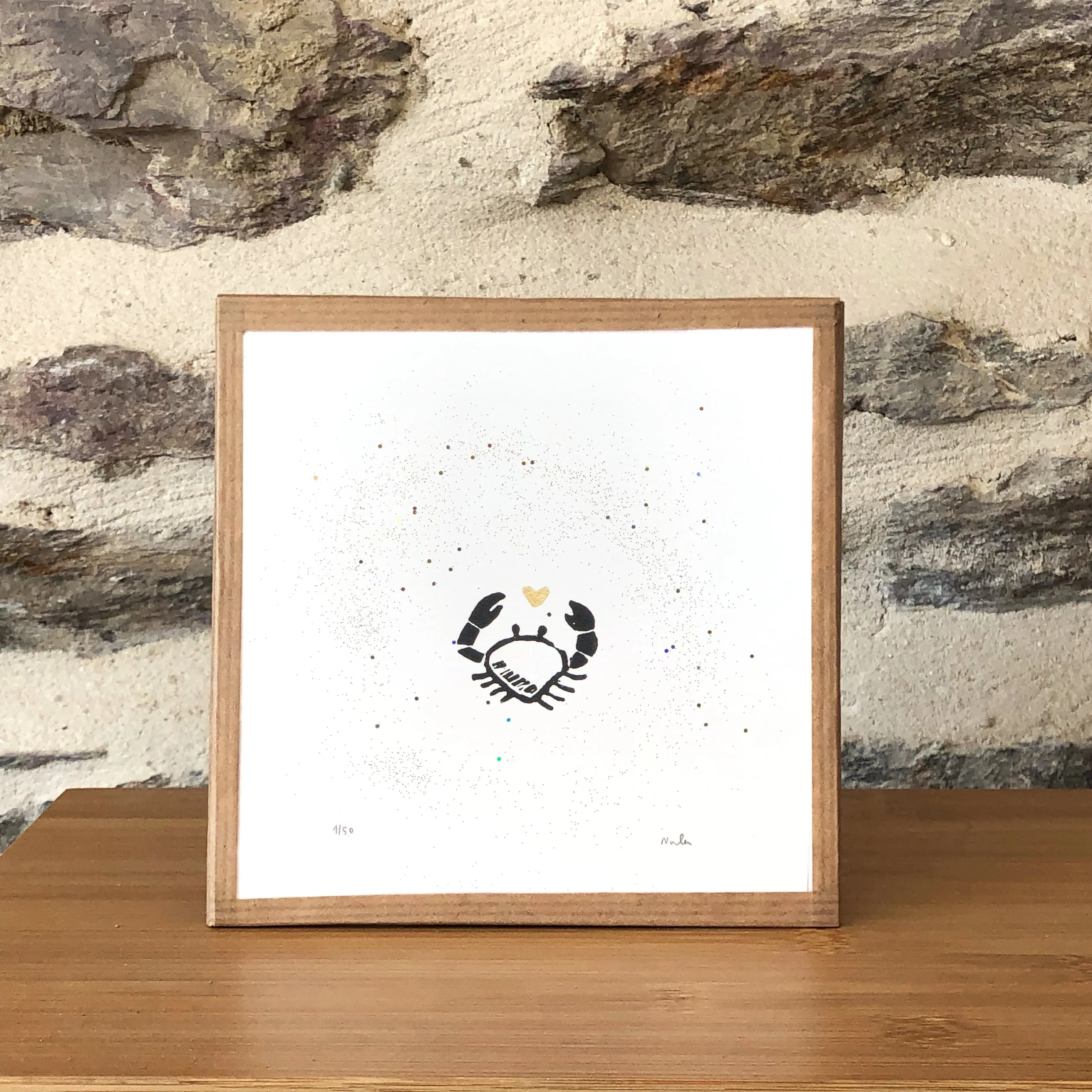 Crabe Cœur Doré, Signe Cancer – Image 5