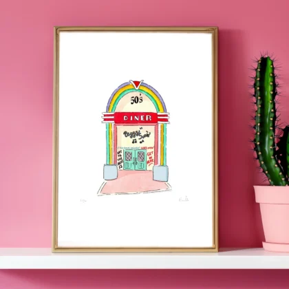 Diner Américain Années 50