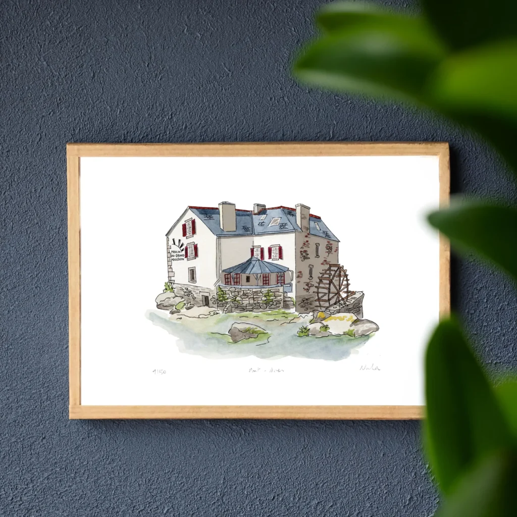 Moulin du Grand Poulguin, Pont-Aven