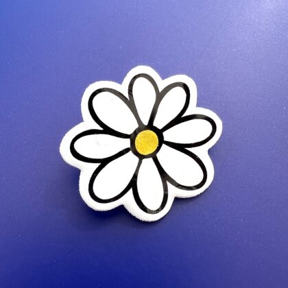 Pins Marguerite Pailletée