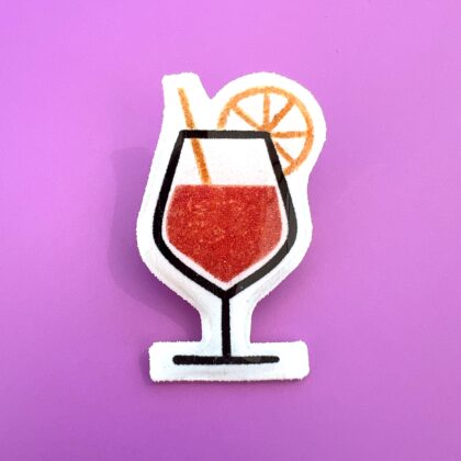 Pins Spritz Pailleté
