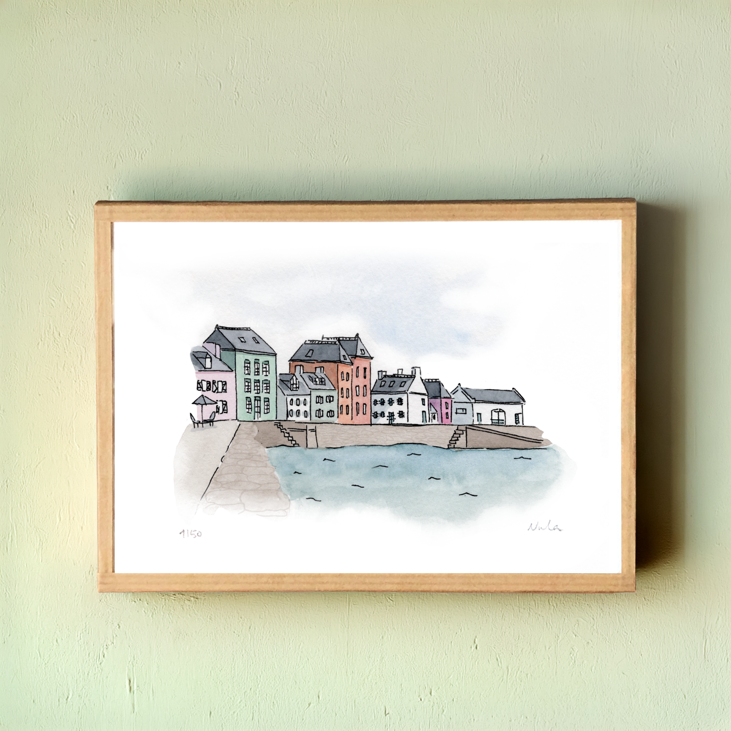 Port de l'Île de Sein, Bretagne