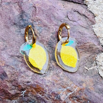 Boucles d'Oreilles Clitrons Pailletés